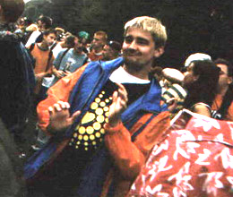 Auf der Love Parade 1998, blond